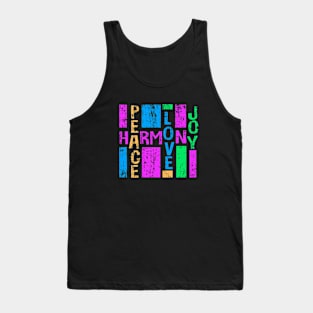 Love Peace Harmony Joy Tank Top